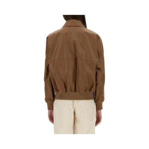 25SS 브루넬로 쿠치넬리 레더 자켓 MPCKL7472C7495 TP567505150