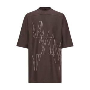 릭오웬스 몽클레어 반팔 티셔츠 MU01F8C0489B7R 256 Dark dust