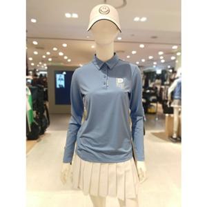 [파리게이츠] 26SS봄 여성 로고 포인트 제에리 티셔츠 (521F1TO201BL)