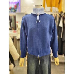 밸리걸 세이브존01 투웨이 하이넥 집업 니트 가디건 823840-1