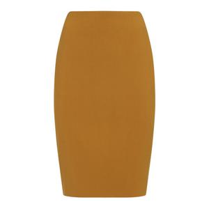 [SAINT LAURENT] 라프리마 여성 니 Length 미디 스커트 852654Y5J197746 옐로우 /8