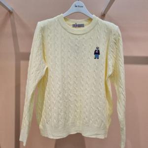 라티움 HC34 봄간절기 부드럽고착용감좋은 세로꽈배기곰돌이니트 T2613sw12