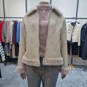 [더아이잗]더아이잗 클래식 퍼 무스탕 자켓 IRBA3LT091