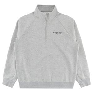 디스커버리 남녀공용 니트 에센셜 트레이닝 반집업 맨투맨 DXTR27051MGS