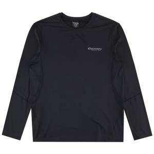 디스커버리 남성 프레시벤트 절개 긴팔티셔츠 DMRL25051BKS