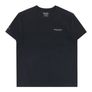 디스커버리 프레시벤트 우븐 여성 트리코트 반팔티셔츠 DWRS6E053BKS