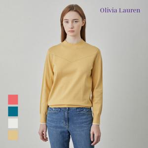 [올리비아로렌]반넥 기본 풀오버_VOBBL5S1121