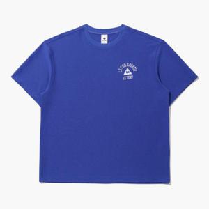 [르꼬끄]르꼬끄반팔티 TQT QQ123LRS22-BLU 자가드 코튼 반팔티 /