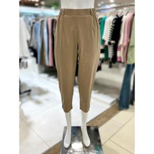 소고 세이브존01 밑단 배색 배기핏 바지 AK2XA09_BK