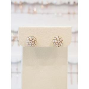 볼라레 세이브존01 생일선물 연예인 미러볼 볼드 귀걸이 LE706