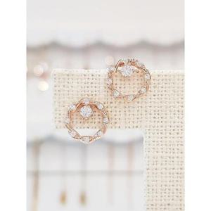 볼라레 세이브존01 큐빅 은침 귀걸이 라운드 spe775