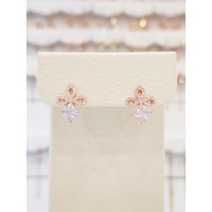 볼라레 세이브존01 뫼비우스 사각 큐빅 은침 귀걸이 spe793