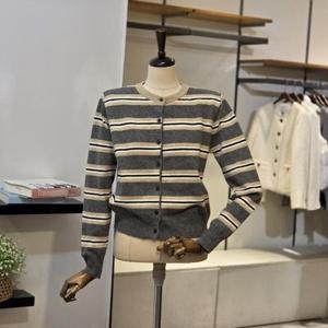 [반에이크]VB5ZKCM318Z_코스 줄무늬 가디건