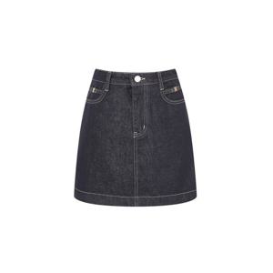 [제이제이 지고트]메탈 디테일 미니 데님 스커트 GP3A0SKJ51
