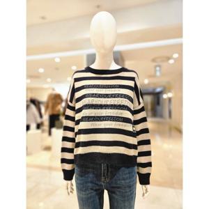 [르니앤맥코이]루즈핏 단가라 니트  MN02KN006FJY