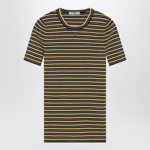 프라다 반팔 티셔츠 P24B3FOOO19CI Blue