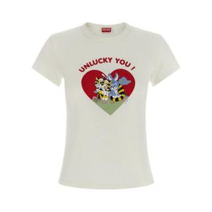 겐조 반팔 티셔츠 FG52TS2084SK02 White