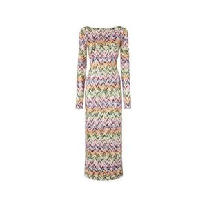 미소니 미디 원피스 MS25SQ14 BJ00QLSM9Z9 MultiColour