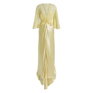 알베르타 페레티 미디 원피스 261U0406 16270024 Yellow