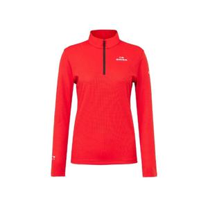 아이더긴팔티 JQS DWP25231O6 HERITAGE (헤리티지) 여성 폴라텍 긴팔짚업 티셔츠 (Salsa)