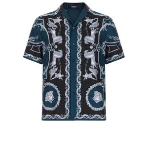 베르사체 반팔 셔츠 10227401A160965BE50 Black