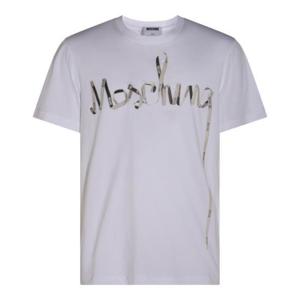 모스키노 반팔 티셔츠 252ZZ070952411001 White