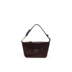 미우미우 클러치 파우치 5NE8412IG4F0A32 EBONY BALTIC BLUE DOM