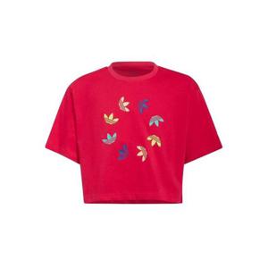 아디다스 여아 레드 반팔 티셔츠 HE4776K_PINK