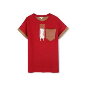 랑방 키즈 레드 LACES 원피스 N30266K_X52