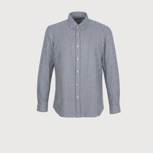 트레몰로 HC09 슬림 깅엄체크 남방 NL3F8511