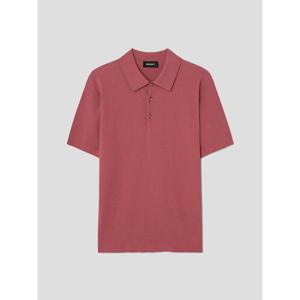 [갤럭시][갤럭시] 코튼 조직 폴로넥 스웨터  레드 (GA6351U016)