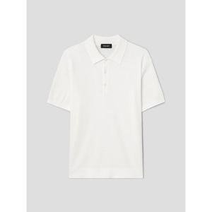 [갤럭시][갤럭시] 코튼 조직 폴로넥 스웨터  화이트 (GA6351U011