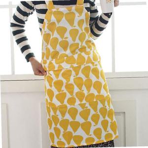원피스 방수앞치마 노랑 미술 수업 애견 미용 앞치마