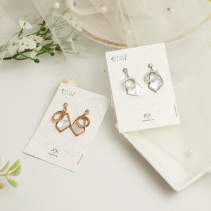 [폭스타일] [스텐레스 스틸] 마르디아 드롭 귀걸이