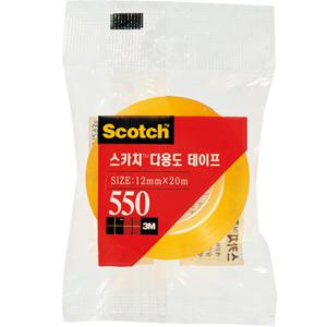 스카치 테이프 리필(550R 12mmX20M 3M)