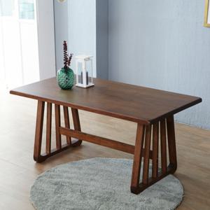 베스트리빙 몬타 우드슬랩 테이블 고무나무 원목식탁 1600