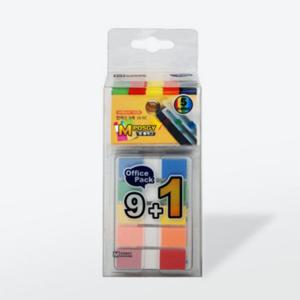 [엠플래그] 인덱스5색 20-5C 9+1 오피스팩(12*44mm/20매*5색9+1개)