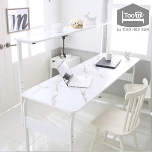 [투유바이조희선]노스 2인용 컴퓨터책상(선반형)