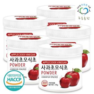 푸른들판 사과초모식초 분말 가루 170gx5통 애플사이다비니거