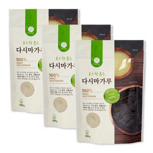 강고집 로스팅 볶은 다시마가루 200g 3봉