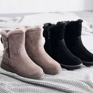 SHJ 미들 털부츠 퍼안감 방한화 방한부츠 털신발