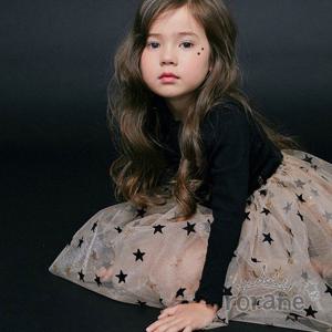 [로라네]여아 별빛 샤 원피스