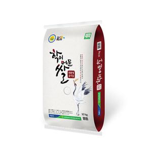 25년산 서영암농협 친환경 유기농쌀 학이머문쌀 10kg 상등급