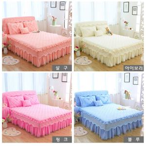 세레스 공주풍 킹침대커버 레이스 매트리스 베드스커트 예쁜침대