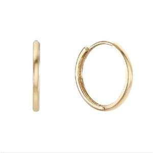 미니골드 14K 베이직링귀걸이(16mm) ECPM4021