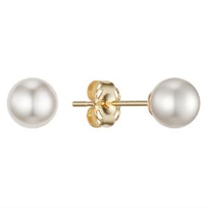 미니골드 14K 베이직 진주 귀걸이5mm (스왈진주) EPNM4003