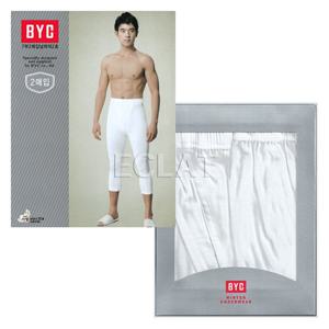 [BYC] 7부 2매입 남성 내복 하의 BYI6902