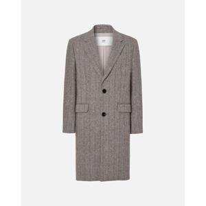 아미 코트 HCO010 WV0054 2004 Free Dark Coffee Off White