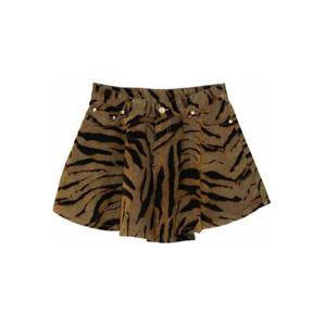 가니 미디 스커트 J1893894 Animal Print