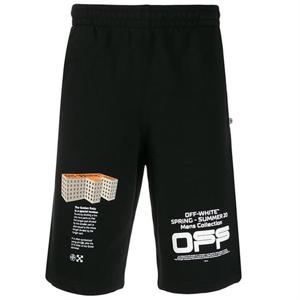 오프화이트 웨이브란인 숏팬츠OMCI006R20E